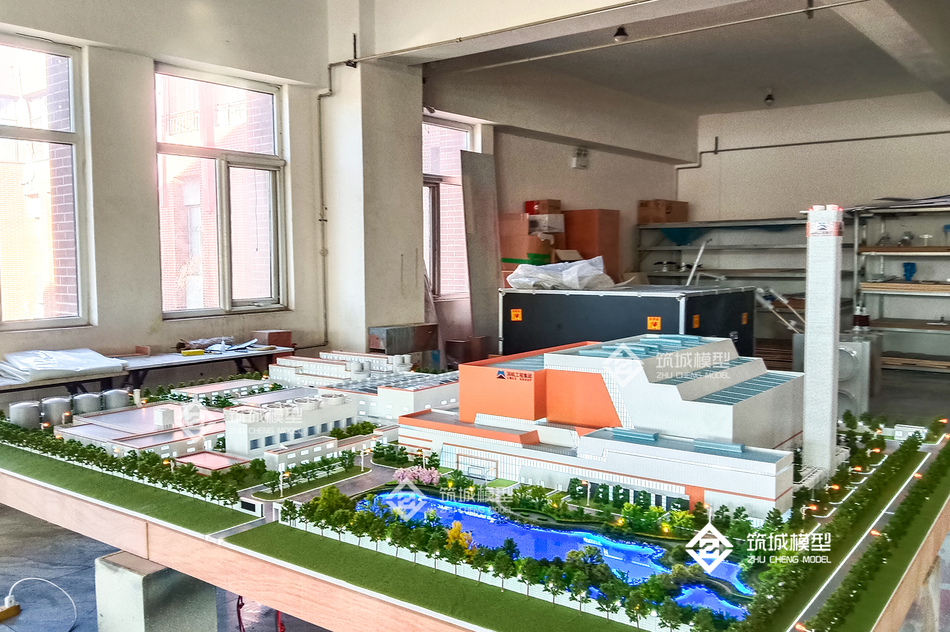 北京工业模型厂家实拍-高精度设备模型剖切展示